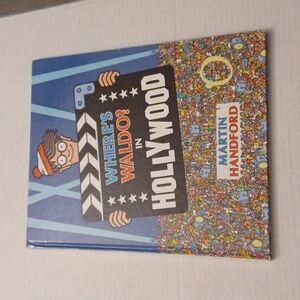 4/$40 "Where's Waldo? In Hollywood" - Search & Find Hardcover Book